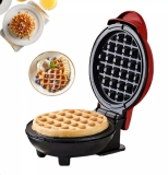 Máquina De Fazer Waffle Mini Grill Panqueca Elétrica 110v