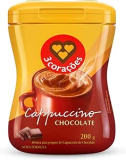 3 Corações Cappuccino Sabor Chocolate, 200g