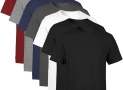 Kit 7 Camisetas Masculina Manga Curta Lisa Algodão Premium