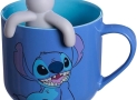 CANECA 350ML C/ INFUSOR P/ CHA STITCH RELAX