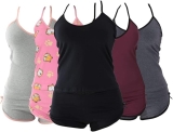 Kit com 5 Baby Dolls Paris Algodão Penteado