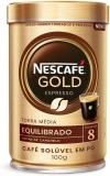 Nescafé Gold Espresso, Equilibrado 8, Café Solúvel em Pó, 100g
