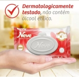 Neve Pack Lenços Umedecidos Toque de Seda, 48 Lenços, Leve 4 Pague 3
