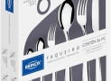 Faqueiro Lyon, 36 peças, Aço Inox, Brinox