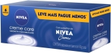 NIVEA Sabonete em Barra Creme Care Promo 6 un. 90g – Limpa e deixa a pele macia mesmo após o banho, com glicerina, fragrância NIVEA Creme e o exclusivo ingrediente Eucerit