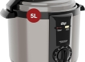 WAP Panela de Pressão Elétrica WPPE2 900W 5 Litros, Revestimento Antiaderente e 9 Dispositivos de Segurança 220V