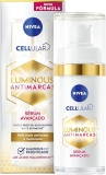 NIVEA Sérum Facial Cellular Luminous 630 30ml – Enriquecido com Ácido Hialurônico e Vitamina E, sua fórmula reduz marcas escurecidas, deixa a pele uniforme e previne o surgimento de novas marcas, proporcionando uma pele mais luminosa