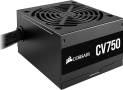 Corsair FONTE ATX 750W – CV750-80 PLUS BRONZE – COM CABO DE FORCA – CP-9020237-BR –, Preto
