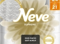 Neve Papel Higiênico Supreme Folha Tripla, 20m, Leve 24 Pague 21 Rolos￼