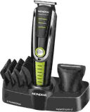 Aparador De Pelos Mondial Super Groom 6 Em 1 Bg-04 Sem Fio Preto/verde – Bivolt