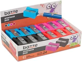 Apontador Sem Deposito Bazze B1010 Caixa 24 Unidades