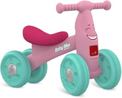 Bandeirante Baby Bike De Equilibrio (Rosa)