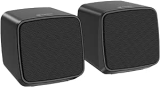 C3Tech Speaker 2.0 SP-40BK Preta conexao de audio P2 e alimentacao via USB