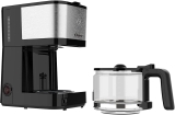 Cafeteira Oster Inox, 1,2L, 110V, Preto/Inox, 750W, OCAF600