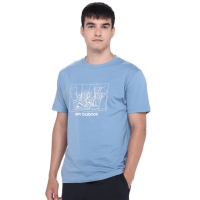 Camiseta New Balance Science Masculina – Azul