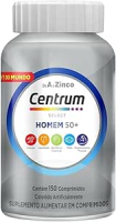 Centrum Homem Select 50 Mais, Multivitamínico Adulto com Vitamina D e Vitamina B12, Memória, Clareza Mental e Compreensão, 150 Comprimidos
