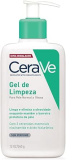 CeraVe, Gel de Limpeza Facial para pele oleosa, com Ácido Hialurônico e Niacinamida