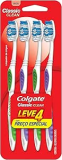 Colgate Escova De Dente Classic Clean Macia 4 Unidades | Cores Sortidas