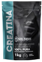 Creatina Monohidratada 1Kg – 100% Pura Importada – Soldiers Nutrition