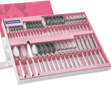 Faqueiro Aço Inox Com Faca Para Churrasco Com 42 Peças Tramontina Laguna