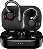 Fone De Ouvido Bluetooth Com Microfone – 4leader, À Prova D’água E Com Até 20 Horas De Reprodução – Preto