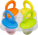 Forminha de Picolé Buba Divertidas Livres de BPA Infantil Cor:Amarelo