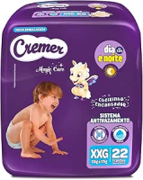 Fralda Cremer Econômica XXG 22 Unidades