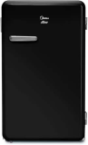 Frigobar Retrô, 95l, Preto, 110v, Midea, Mrv10p1