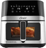 Fritadeira Inox DiamondTech Oster 7,5L com Visor Transparente – 127V