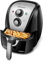 Fritadeira Sem Óleo Air Fryer 4L, Mondial, Preto/Inox, 1500W, 220V – AFN-40-BI
