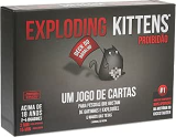 Galápagos, Exploding Kittens: Proibidão, Jogo de Cartas para Amigos, 2-5 jogadores, 30 minutos por partida