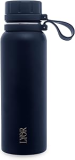 Garrafa Térmica de Aço Inox Explorer Azul 650ml – Lyor