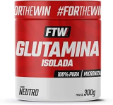 Glutamina 100% Pura e Isolada Pote 300g – FTW