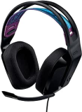 Headset Gamer Logitech G335 com Almofadas com Espuma de Memória, Design Leve e Conexão 3,5mm para PC, PlayStation, Xbox, Nintendo Switch e Mobile – Preto