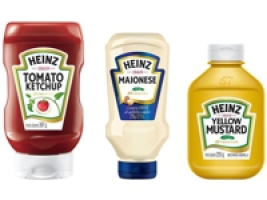 Heinz Pack Hamburger Ketchup 397G + Maionese 215G + Mostarda 255gG