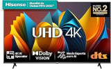 Hisense Smart Tv Uhd 4k Dled 58″ Polegadas 58a6k Com Hdr10+ Dolby Vision Game Mode Controle Por Voz Alexa Built-in Airplay