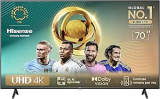 Hisense Smart TV UHD 4K DLED 70″ Polegadas 70A6K com HDR10+ Dolby Vision Game Mode Controle por Voz Alexa Built-In AirPlay