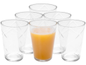 Jogo de Copos de Vidro 265ml 6 Peças – Nadir Maracatu