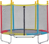 Justfun, Cama Elástica Infantil 1,40m Ou 1,80m Trampolim Infantil Cama Elástica Resistente Pula Pula Premium Para Área Interna Ou Externa Playground Brinquedo Diversão Para Crianças Brincar