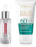 Kit L’Oreál Paris Sérum Revitalift Hialurônico 30ml + Solar Expertise facial Antioleosidade FPS60 25g
