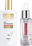 Kit Tratamento L’Oréal Paris Revitalift Hialurônico: Sérum + UV Defender Fluido