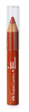 Lápis Jumbo 3 Em 1 Damasco QDB E Faber-Castell 1,2g