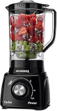 Liquidificador Mondial, Turbo Power 550W, 220V, Preto, 2,2 L – L-99 FB