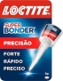 Loctite Cola Super Bonder Precisão, cola universal para reparos precisos, cola instantânea de alta performance, embalagem de 1 x 5g