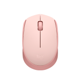 Mouse sem fio Logitech M170 com Design Ambidestro Compacto, Conexão USB e Pilha Inclusa – Rosa