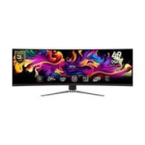 Monitor Gamer Curvo MSI MPG 491CQP QD-OLED, 49″ DQHD, DisplayHDR, 144Hz, 0.03ms, DP, HDMI 2.1, Tipo-C, Curva 1800R, Preto – 9S6-3FA84T-002