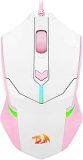 MOUSE GAMER REDRAGON CENTROPHORUS RGB BRANCO COM ROSA