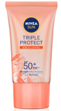 Nivea Sun Protetor Solar Facial Tripla Proteção Loção Antiacne Fps 50 40ml
