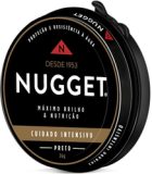 Nugget Graxa Para Sapato Em Pasta Preta Lata 36G