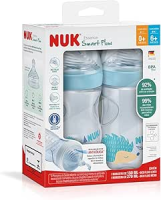 NUK Kit De Mamadeiras Anticólica Essence Smart Flow 150 E 270Ml – Azul